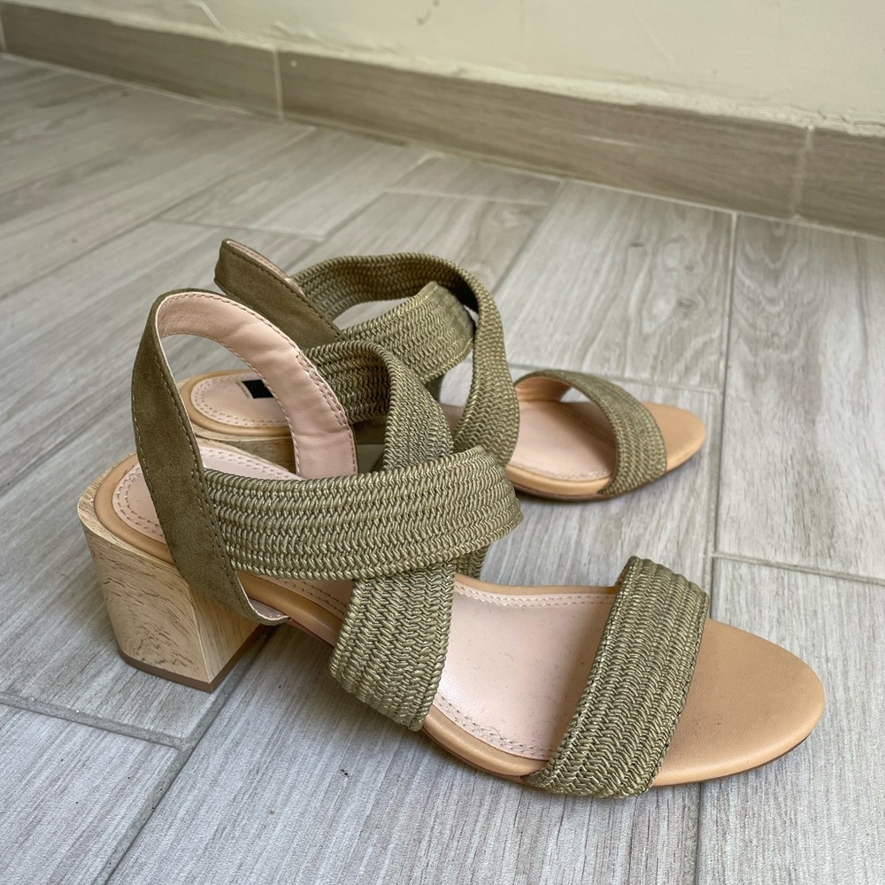 Steven by Steve Madden Olive Heeled Sandals